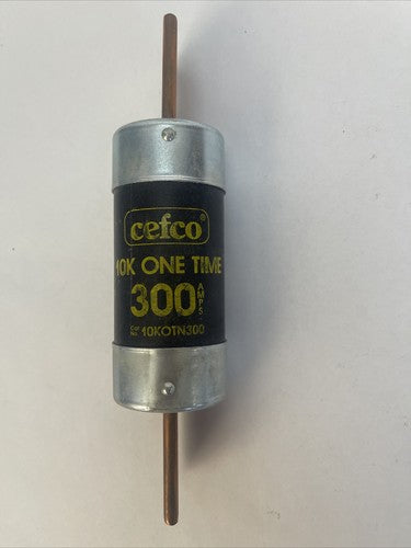 CEFCO 10KOTN300 10K ONE TIME CLASS H IR 10KA FUSE 250V 300AMP0