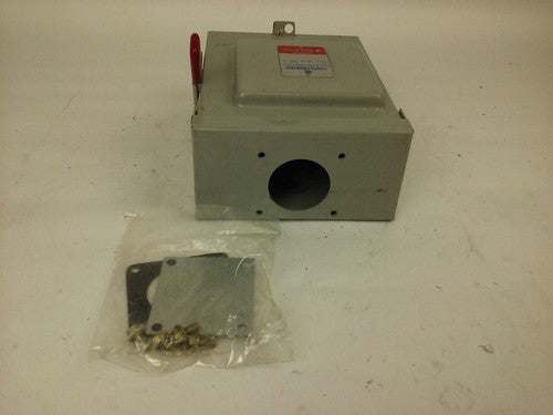 CHALLENGER RGD221SNC, G.D. SAFETY SWITCH, 30A, 240V, TYPE 3R RAINPROOF ENCLOSURE5