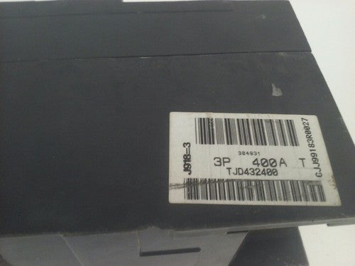 GENERAL ELECTRIC TJD432400 CIRCUIT BREAKER TRIP UNIT 400A 240VAC/250VDC 3P 22KA5