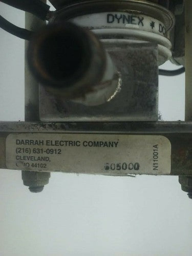 DARRAH EELECTRIC SCR CONTACTOR RECTIFER 605000 6.5K W/DYNEX DCR604SE1818-25 00091