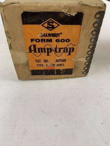 Shawmut Amp-trap A6Y500 Type 4 500A 600V Fuse1