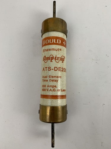 Gould Shawmut Amp-trap ATS-DE200R 200A 600V Class RK5 Fuse0