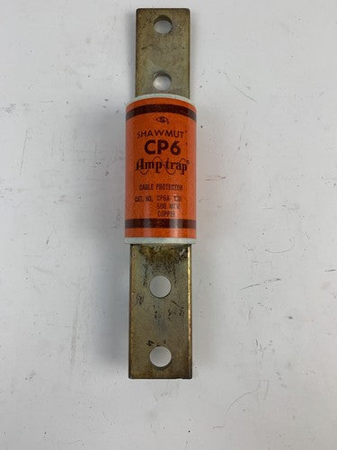 Shawmut Amp-trap CP6 CP6A-130 500MCM CU 600V Cable Protector0