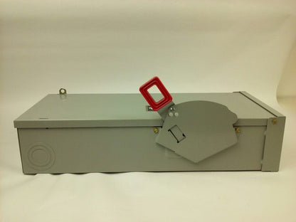  GE TH2262RDC, SAFETY SWITCH, MOD 10, 30A, 600VAC/250VDC, MAX H.P. 35, TYPE 3R7