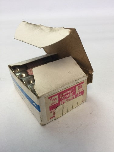 SHAWMUT TRI-ONIC TR15/100R TIME DELAY FUSE 15/100A 250VAC CLASS RK5 (BOX OF 10)0