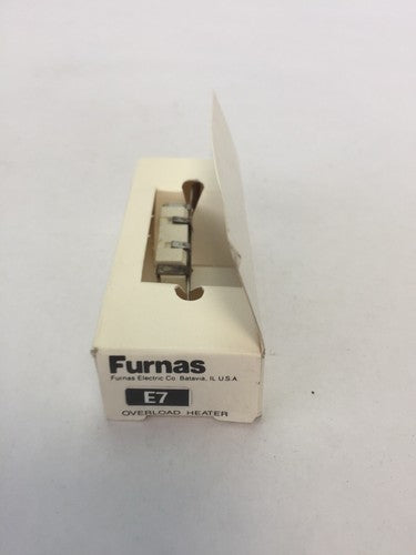 FURNAS E7 OVERLOAD HEATER (LOT OF 3)0