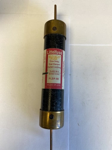 Littelfuse Slo-Blo FLSR80 80A 600V Fuse "Lot of 2"1