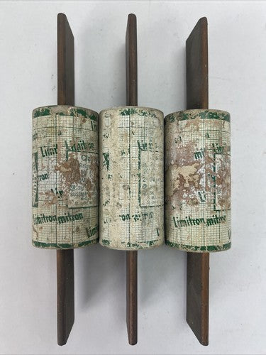 BUSSMANN KTN200 LIMITRON FAST-ACTING CLASS RK1 FUSE 200AMP 250VAC (LOT OF 3)3