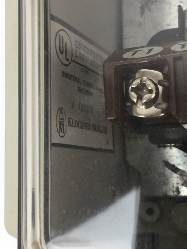 KLOCKNER-MOELLER DIL0-11/Z2/GSKi DIL0-11/Z2-NA INDUSTRIAL CONTROL PANEL ENCLOSUR4