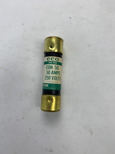 Economy Fuse One-Time EON 50 50A 250V Fuse "Lot of 10"2
