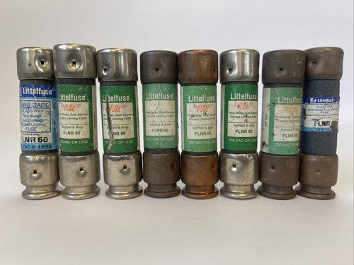 LITTELFUSE FLNR60 FUSE 60AMP 250VAC (LOT OF 8)0