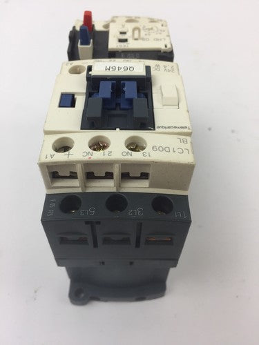TELEMECANIQUE LC1D09BL CONTACTOR LRD05 OVERLOAD RELAY LAD4TBDL 24V8