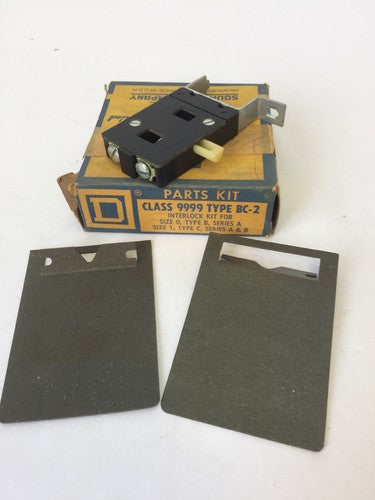 SQUARE D 9999BC-2 ELECTRICAL INTERLOCK SIZE 0 TYPE B & C0