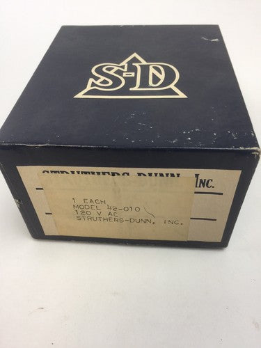 STRUTHERS-DUNN MODEL 42-010 SOLID STATE TIMER 120VAC0
