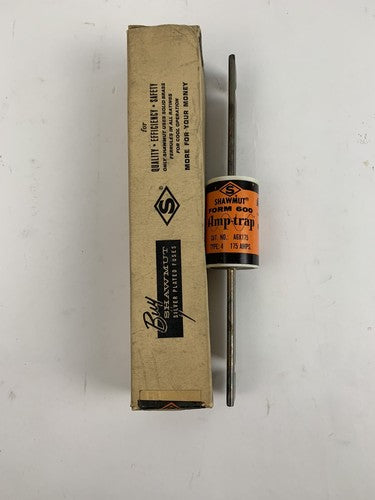 Shawmut Amp-trap A6X175 Form 600 Type 4 175A 600V Current-Limiting Fuse0