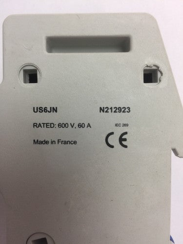 FERRAZ SHAWMUT US6JN N212923 FUSE HOLDER 600V 60A1