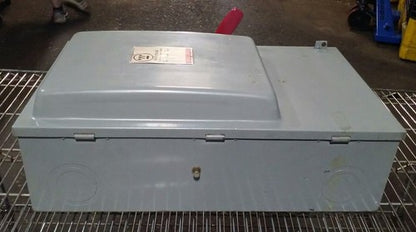 WESTINGHOUSE, GFN323N, SAFETY SWITCH, 240V, 100A, 2P, 2 FUSES, INDOOR, NEW8