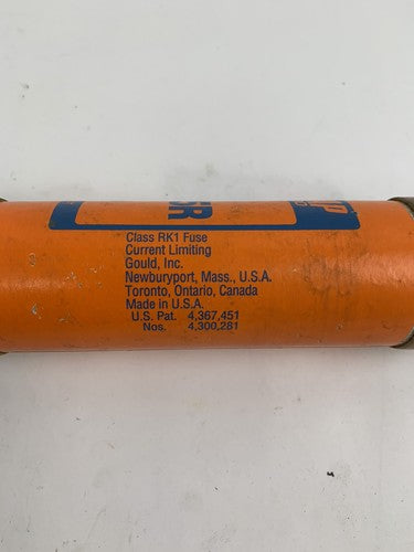 Gould Shawmut Amp-trap 2000 A6D125R 125A 600V Class RK1 Fuse "Lot of 2"3