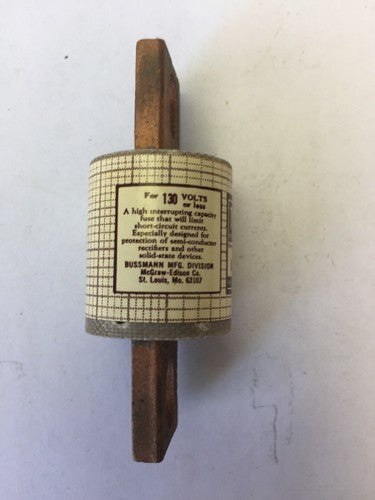 TRON KAA400 RECTIFIER FUSE 400 AMP 130 VOLTS1