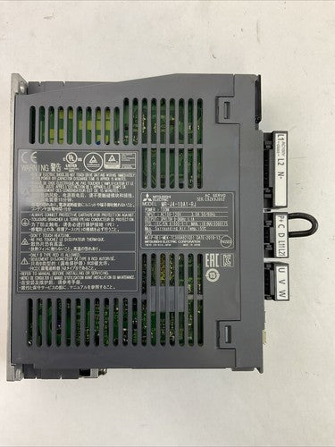 MITSUBISHI MR-J4-10A1-RJ AC SERVO DRIVE OUTPUT 3PH 170VAC 0-360HZ 1.1A2