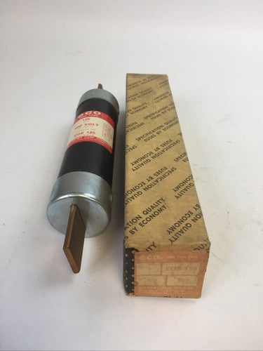ECONOMY EOS125 ECO ONE TIME FUSE 125AMP 600VAC0