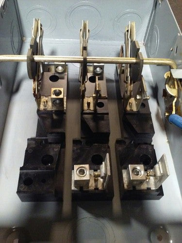 WESTINGHOUSE, GFN323N, SAFETY SWITCH, 240V, 100A, 2P, 2 FUSES, INDOOR, NEW3