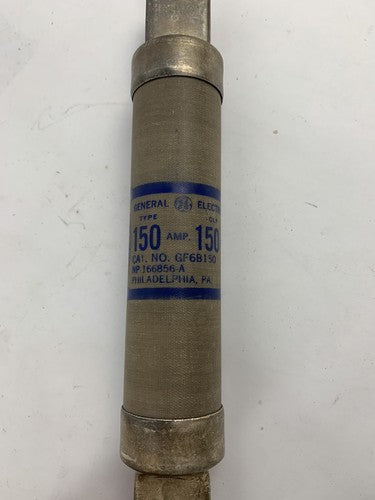General Electric GF6B150 Type CLF 150A 600V Fuse "Lot of 3"3