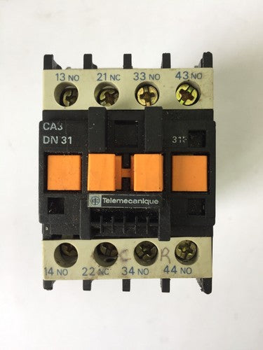 TELEMECANIQUE CA3DN31 CONTACTOR 600VAC  COIL 24V0