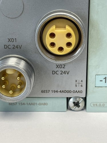 SIEMENS - SIMATIC ET200Pro IM154-1 DP PROFIBUS MODULE 6ES7 194-4AD00-0AA02