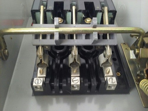 CHALLENGER HD361NFC MODEL 0 SAFETY SWITCH 3P 30A 600VAC 20HP NON-FUSIBLE NEMA 15