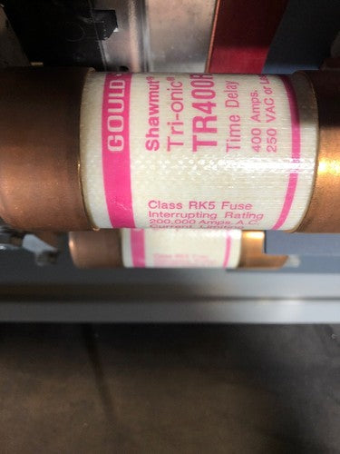 GE TYPE QMR THFP325 400 Amp 240VAC 250DVC Panelboard Unit W/Hardware6