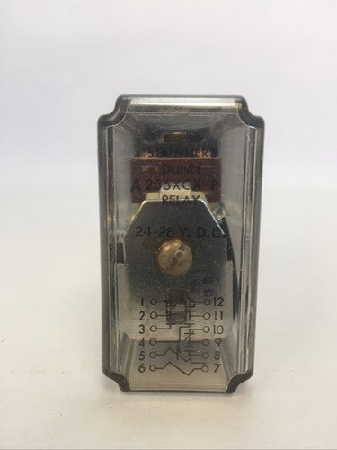 STRUTHERS-DUNN A255XCX-9 RELAY 24-28VDC0