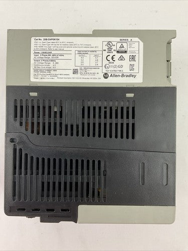 ALLEN BRADLEY 25B-D4P0N104 AC DRIVE FRN 5.001 SER A OUTPUT 0-460VAC2