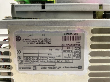 TELEMECANIQUE ATV58PU41N4Z AC DRIVE 380/500V V5.31
