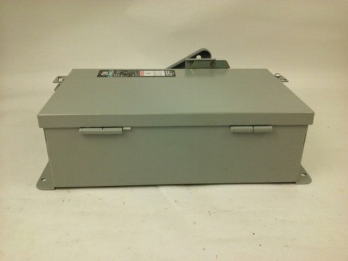 I-T-E SIEMENS NF351H SER. A, H.D. ENCLOSED SWITCH, 30A, 600V, 3PH, TYPE 12, NEW9