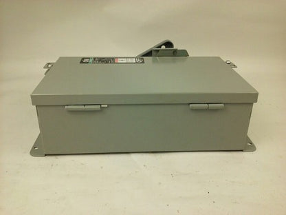 I-T-E SIEMENS NF351H SER. A, H.D. ENCLOSED SWITCH, 30A, 600V, 3PH, TYPE 12, NEW9