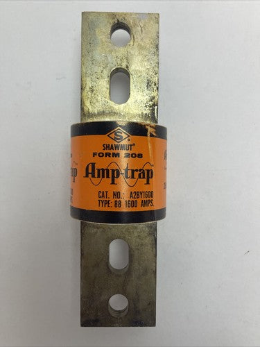 SHAWMUT A2BY1600 FORM 208 AMP-TRAP CURRENT LIMITING FUSE 250VAC 1600AMP TYPE 884