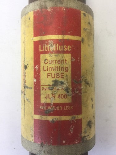 LITTELFUSE JLS400 CURRENT LIMITING FUSE 400 AMPS 600 VAC 1