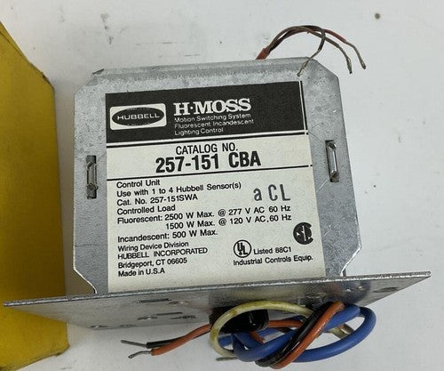 HUBBELL 257151CBA CONTROL UNIT 120VAC 60HZ / 277VAC 60HZ2