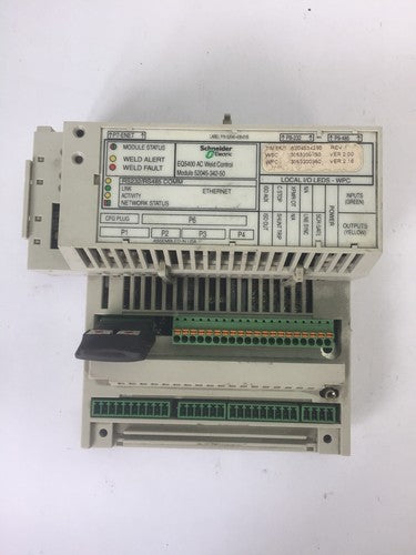 SCHNEIDER EQ5400 AC WELD CONTROL MODULE 52045-342-50 REV B0