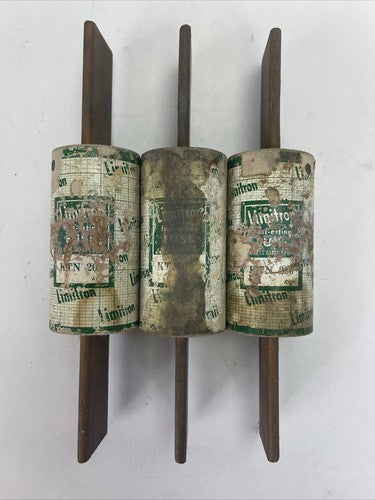 BUSSMANN KTN200 LIMITRON FAST-ACTING CLASS RK1 FUSE 200AMP 250VAC (LOT OF 3)0