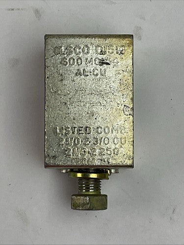 ILSCO D1513 TERMINAL LUGS 600MCM-4 AL-CU (LOT OF 3)1