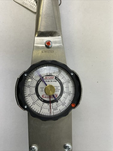 PROTO J6125F 0-250 FT. LB DIAL TORQUE WRENCH4