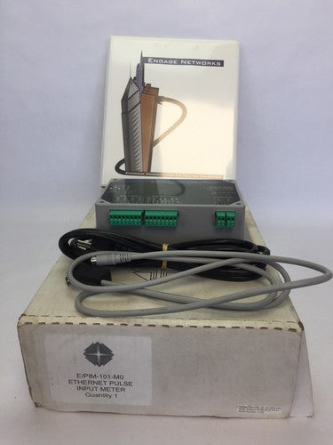 ENGAGE NETWORKS E/PIM-101-M0 ETHERNET PULSE INPUT METER0
