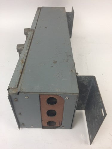 ZINSCO QSFT353B TWIN PANELBOARD FUSIBLE 30AMP 600VAC 3 POLE 7 1/8 HP3