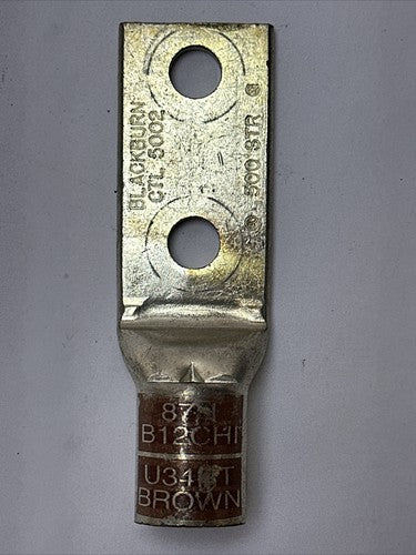BLACKBURN CTL 5002 500STR 87H B12CHI U34RT BROWN LUG TERMINAL0