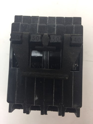 ITE QT2-4030 EQ-T QUAD UNIT PLUG-IN CIRCUIT BREAKER 240VAC 2-40A 2-30A QT240300