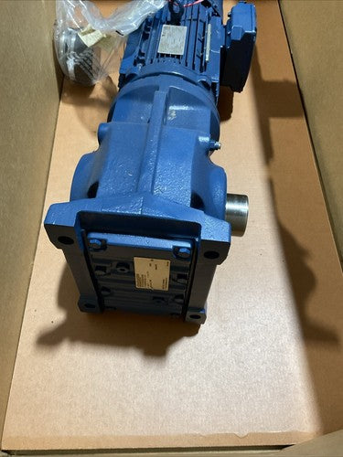 SEW-EURODRIVE KH77B DRN100L4/BE5HR GEARMOTOR rpm 1758/57 V230/460 YY/Y HZ 606