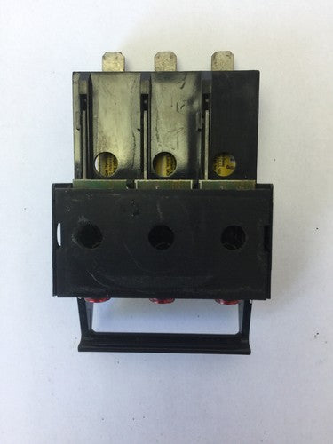 BUSSMAN OPM-CC FUSE BLOCK 30A 600V WITH LP-CC-20 LOW-PEAK FUSE 20A 600V3