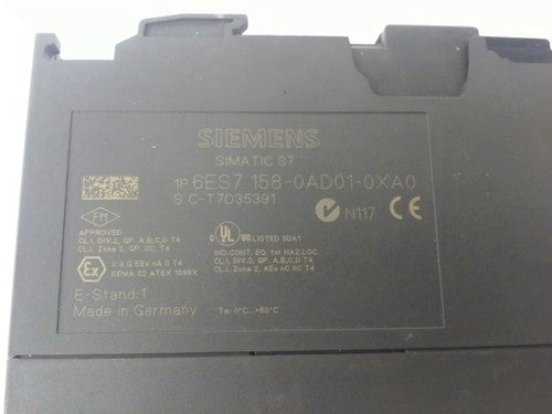 SIEMENS SIMATIC S7, 6ES7 158-0AD01-0XA0, DP/DP COUPLER, MISSING PARTS 1